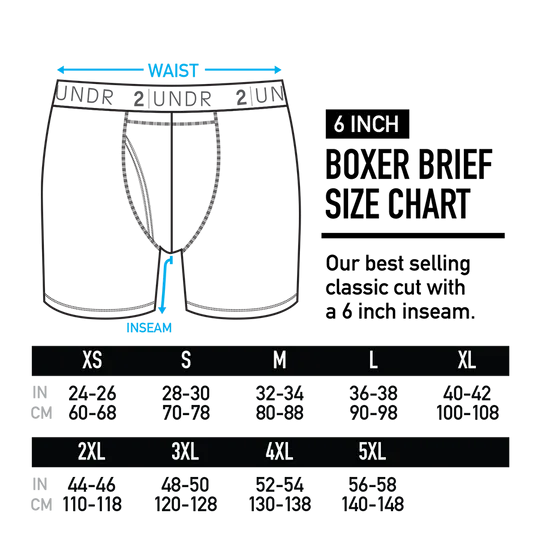 2UNDR Swing Shift Boxer Brief - Black / Navy