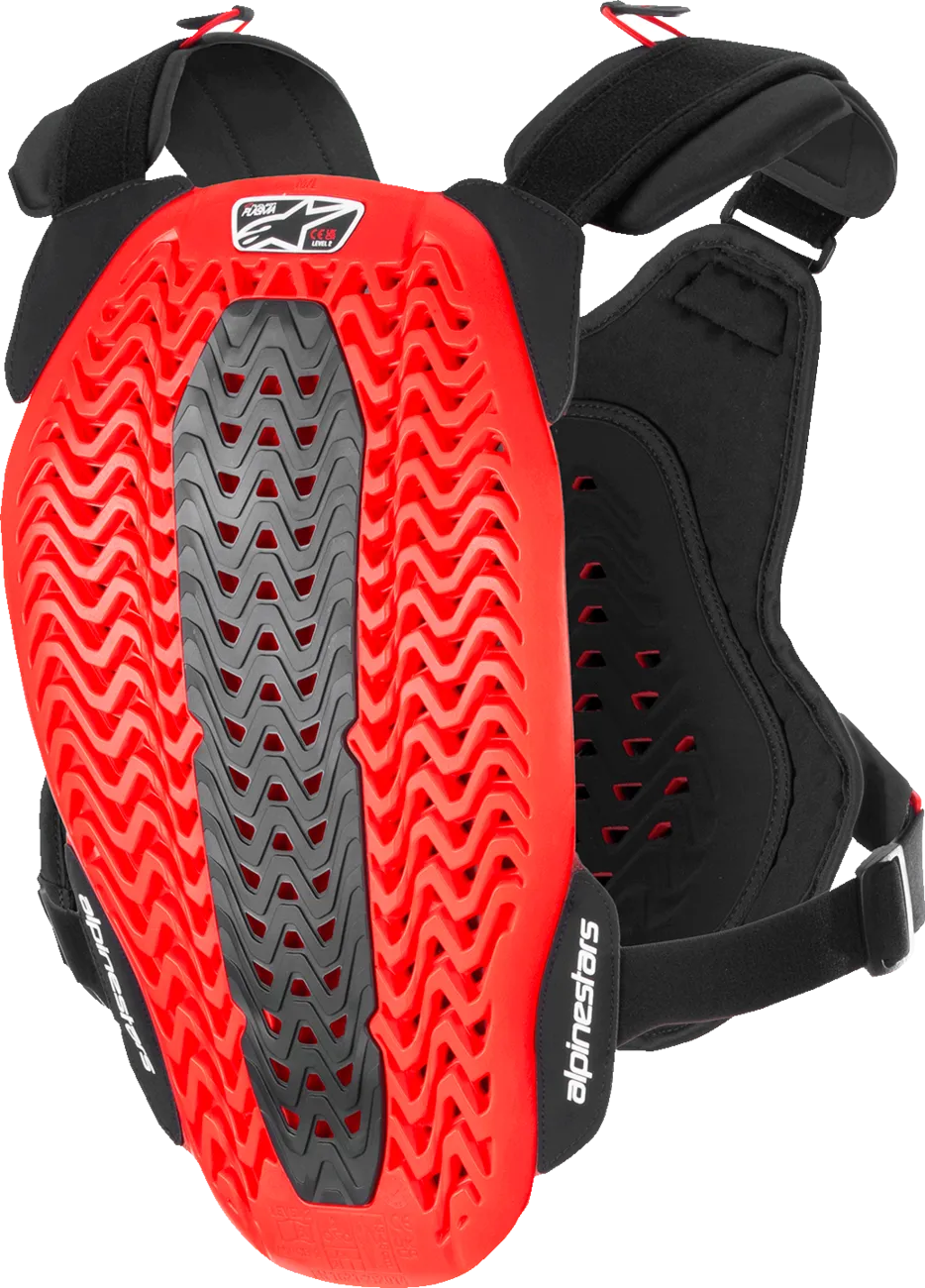 ALPINESTARS A-5 Plasma Chest Protector - Black/Red/White - XL/2XL  6700825-132-XL/2X