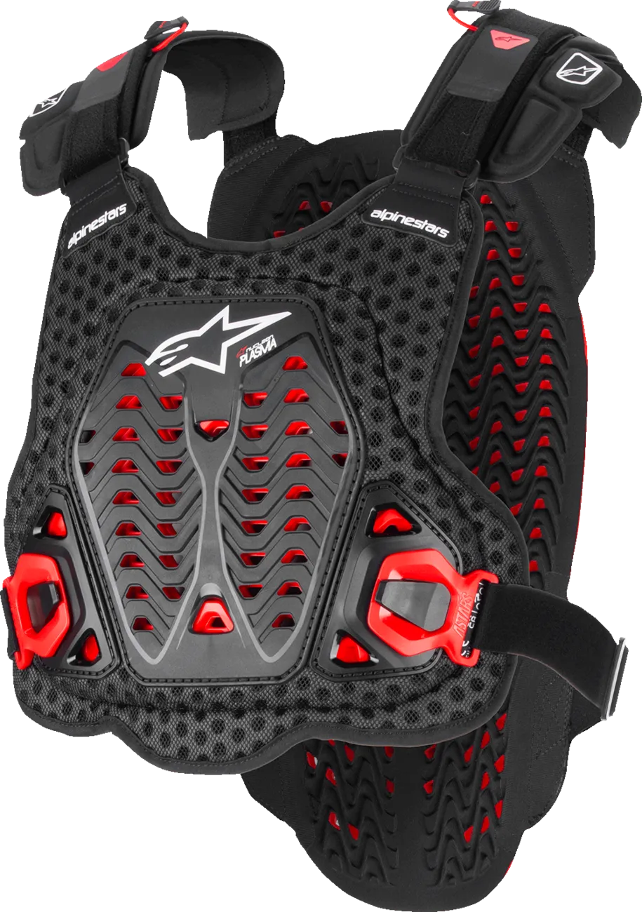 ALPINESTARS A-5 Plasma Chest Protector - Black/Red/White - XL/2XL  6700825-132-XL/2X