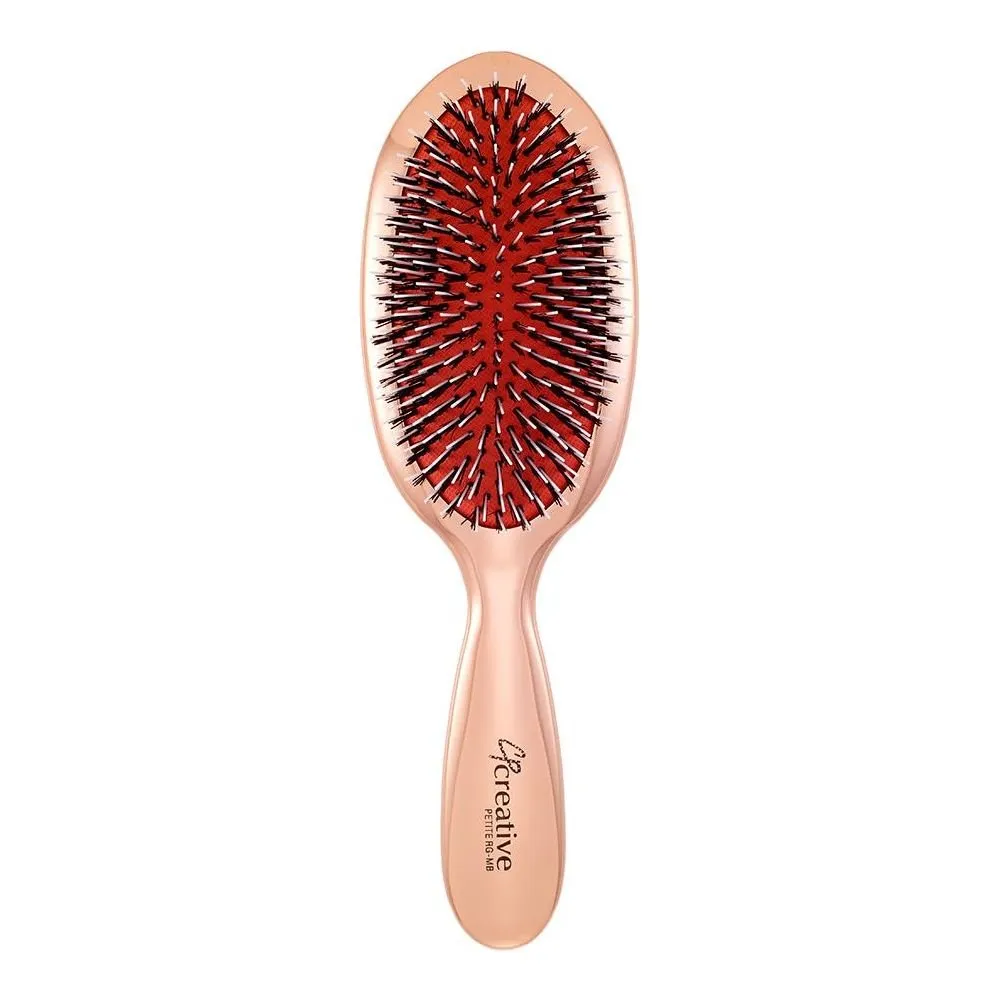 Classic Signature Rose Gold Paddle Hairbrush