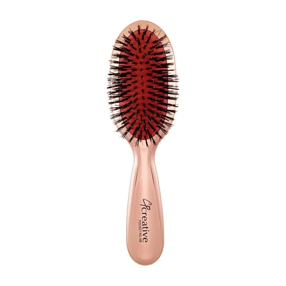 Classic Signature Rose Gold Paddle Hairbrush