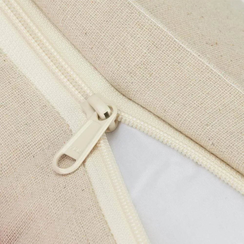 Cover-removable and Washable Dog Bed, Pink, Linen Blend