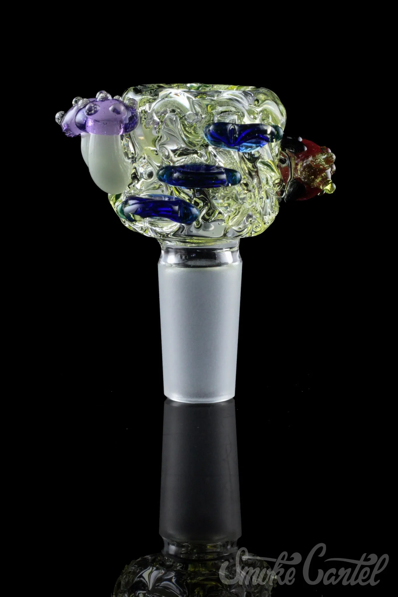 Empire Glassworks "Cozmic Critters" UV Reactive Bowl Piece