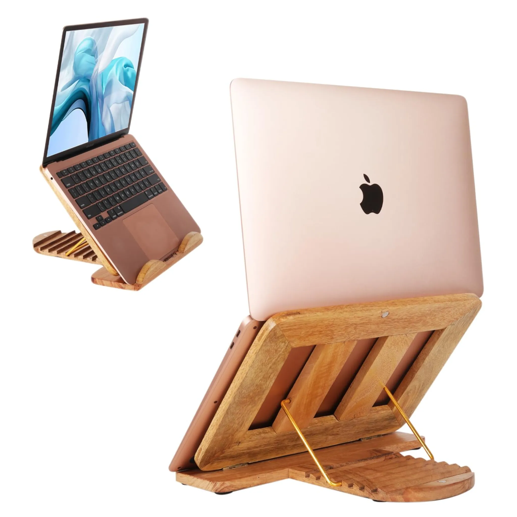 Ergonomic Laptop Stand & iPad/Tablet Riser