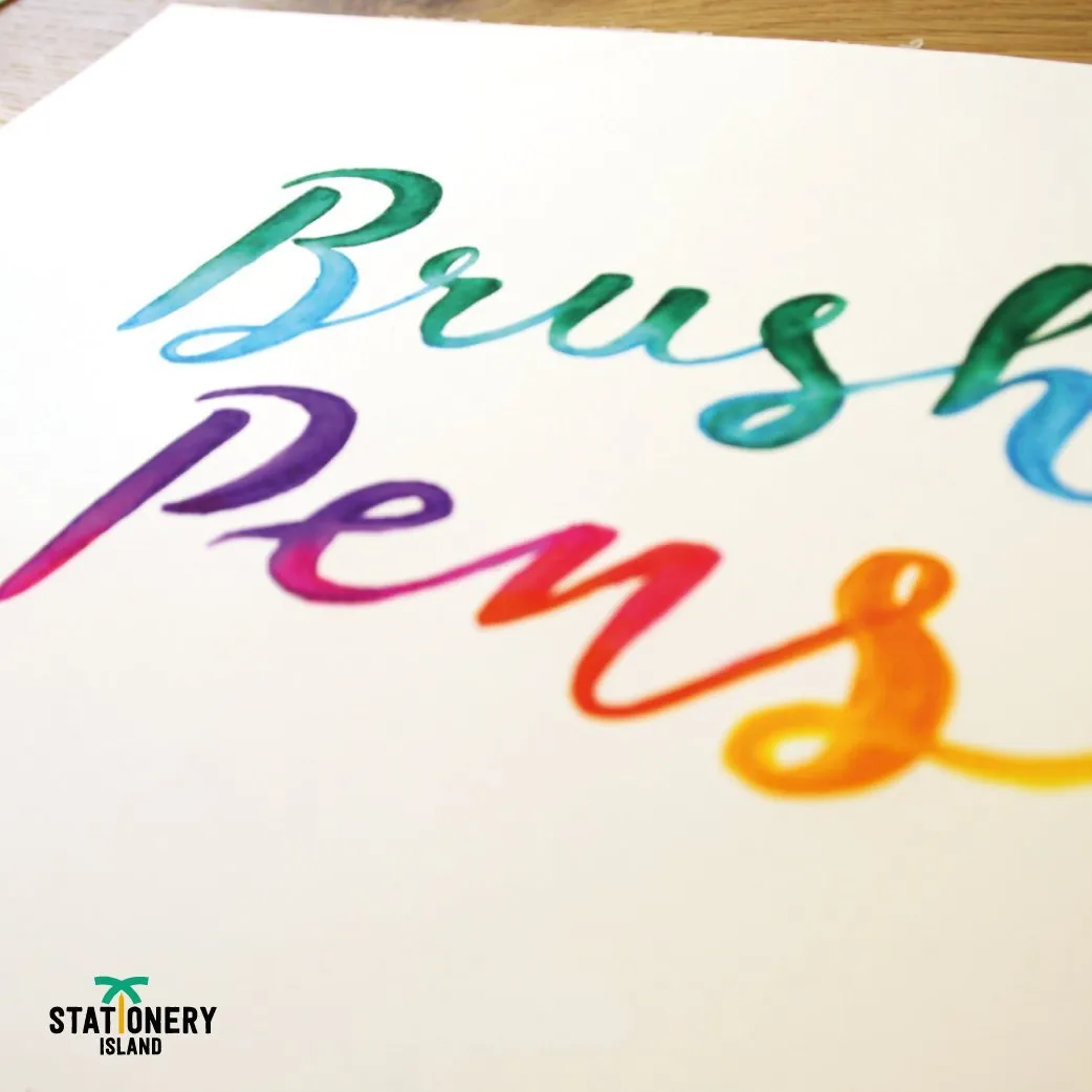 Essential Colours Brush Pens - Pack of 24   Aqua Brush