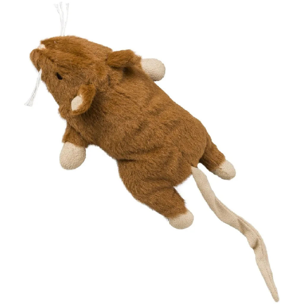 Ethical Pet Spot Big Mouse Bertha Cat Toy, Color Varies, 7-in