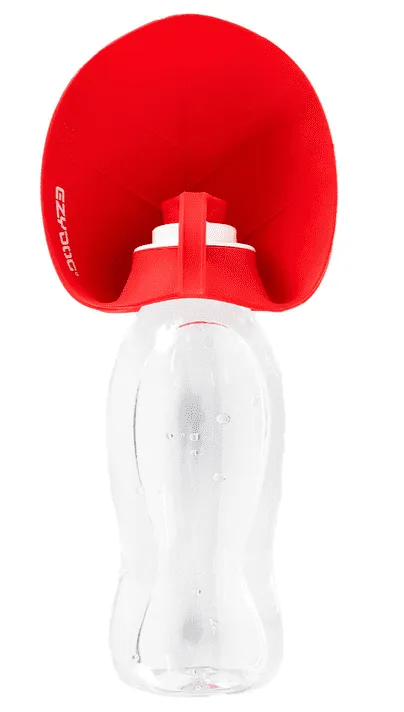 EzyDog Leaf Bottle Red