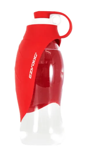 EzyDog Leaf Bottle Red