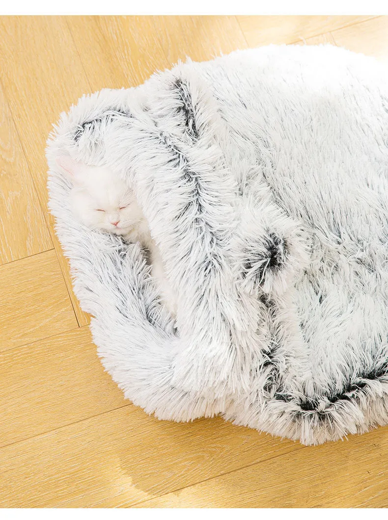 Feli Soft Cat Bed - Cozy, Fur-Free Solution for Your Home
