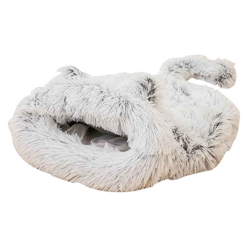 Feli Soft Cat Bed - Cozy, Fur-Free Solution for Your Home