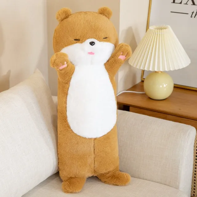 Fluffy Long Otter Bunny Kawaii Stuffed Animals Plushies