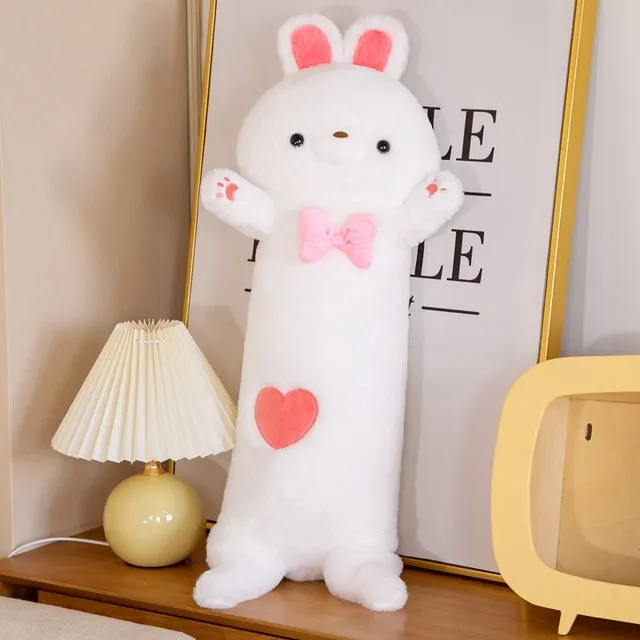 Fluffy Long Otter Bunny Kawaii Stuffed Animals Plushies