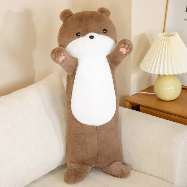Fluffy Long Otter Bunny Kawaii Stuffed Animals Plushies