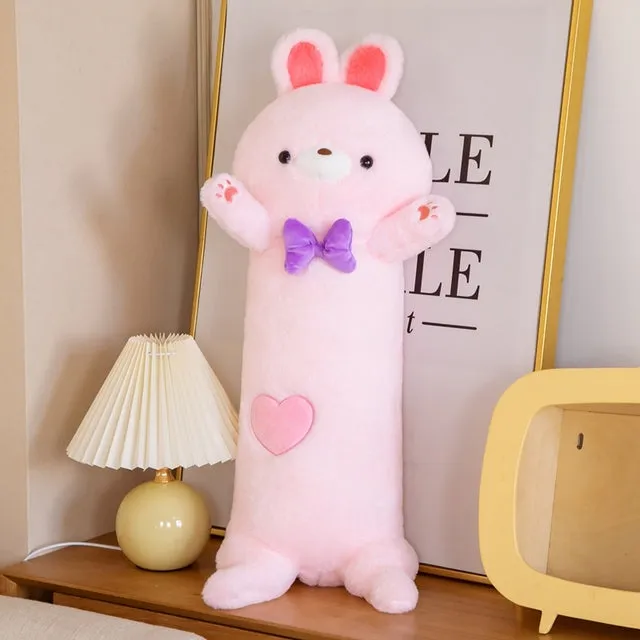 Fluffy Long Otter Bunny Kawaii Stuffed Animals Plushies