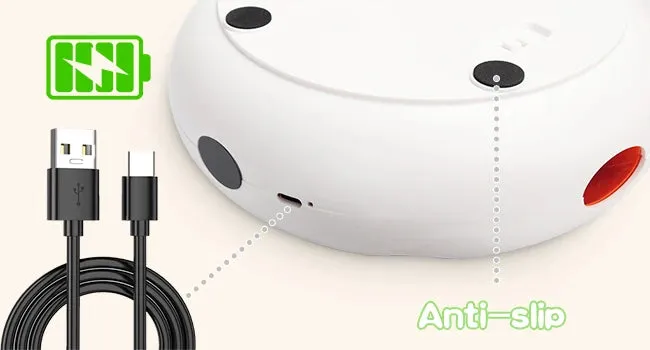 Interactive Cat Toy with Smart Feather, Automatic Standby, and Type-C Charging - Ideal for Indoor Cats