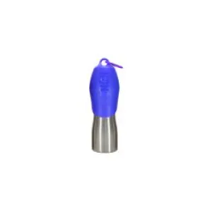 KONG H2O Stainless Steel Bottle for Dogs Blue