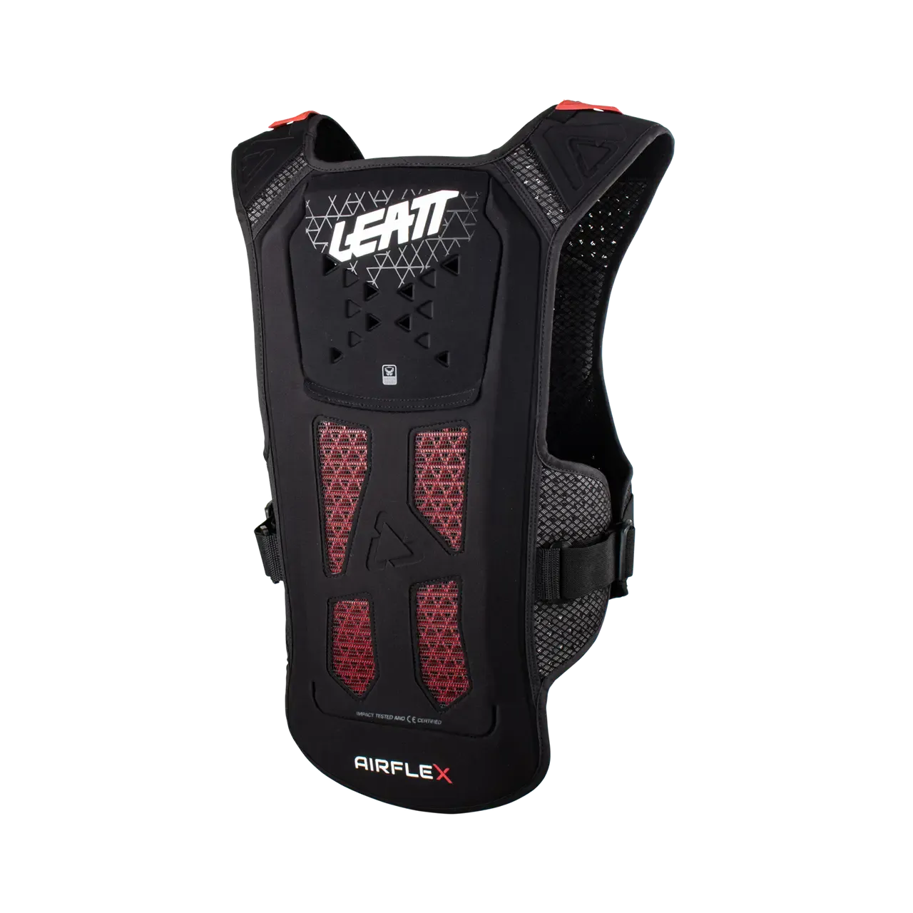 Leatt MX Airflex Chest Protector (Black/Red | S/M/L/XL)