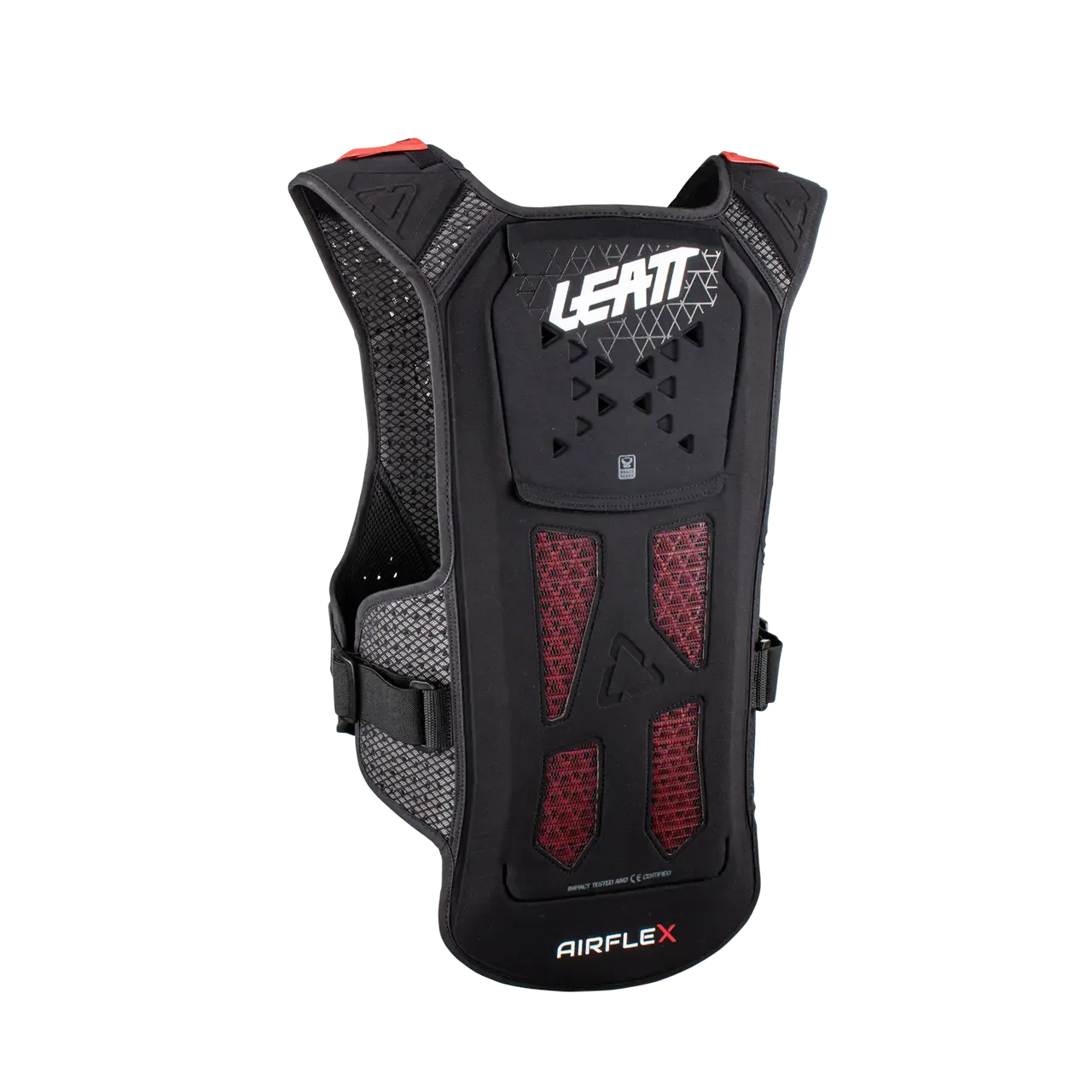 Leatt MX Airflex Chest Protector (Black/Red | S/M/L/XL)