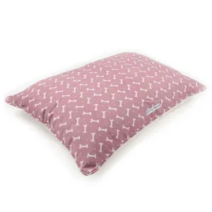 Linen Bones Pillow Dog Bed