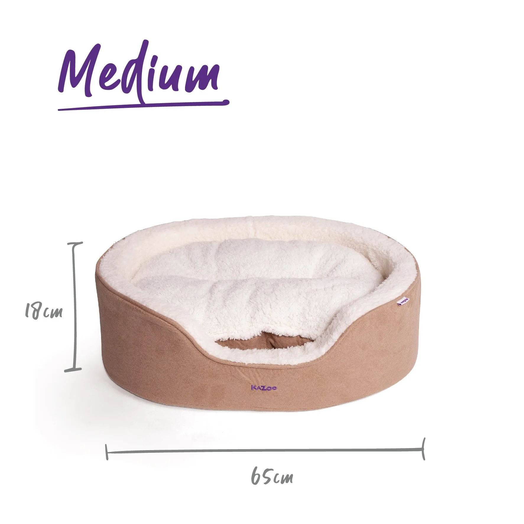 Manhattan Bed - Coffee & White - Cat