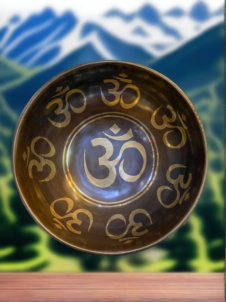 Om Singing Bowl