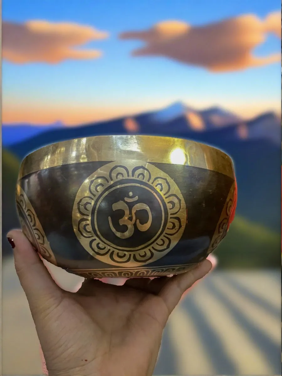 Om Singing Bowl