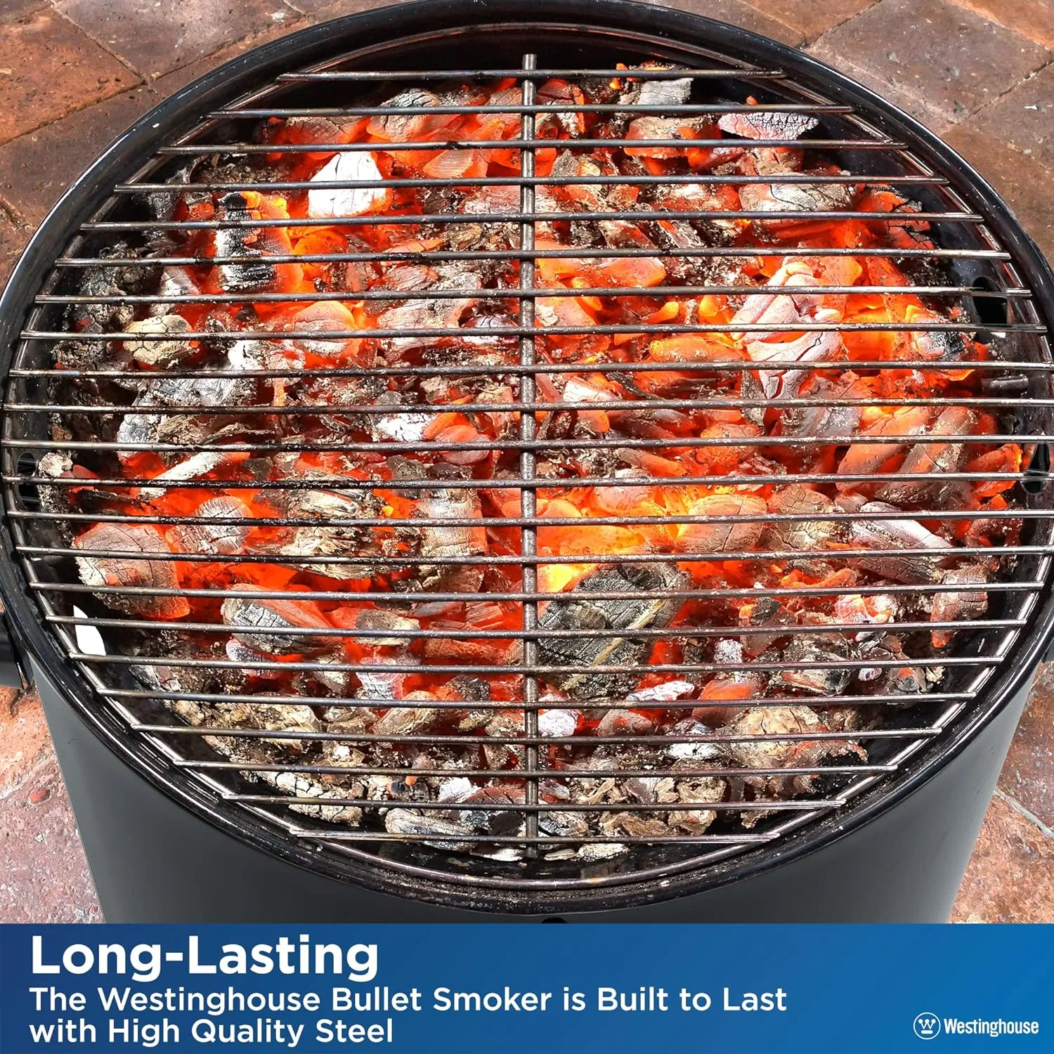Portable 16-Inch Char Broil Steel Smoker