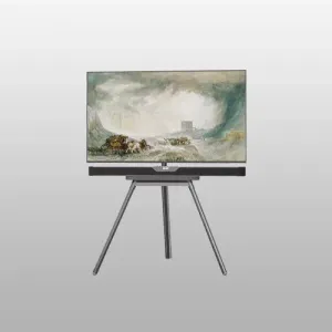 PUTORSEN 45 to 65 inch Universal Easel TV Stand (Black)