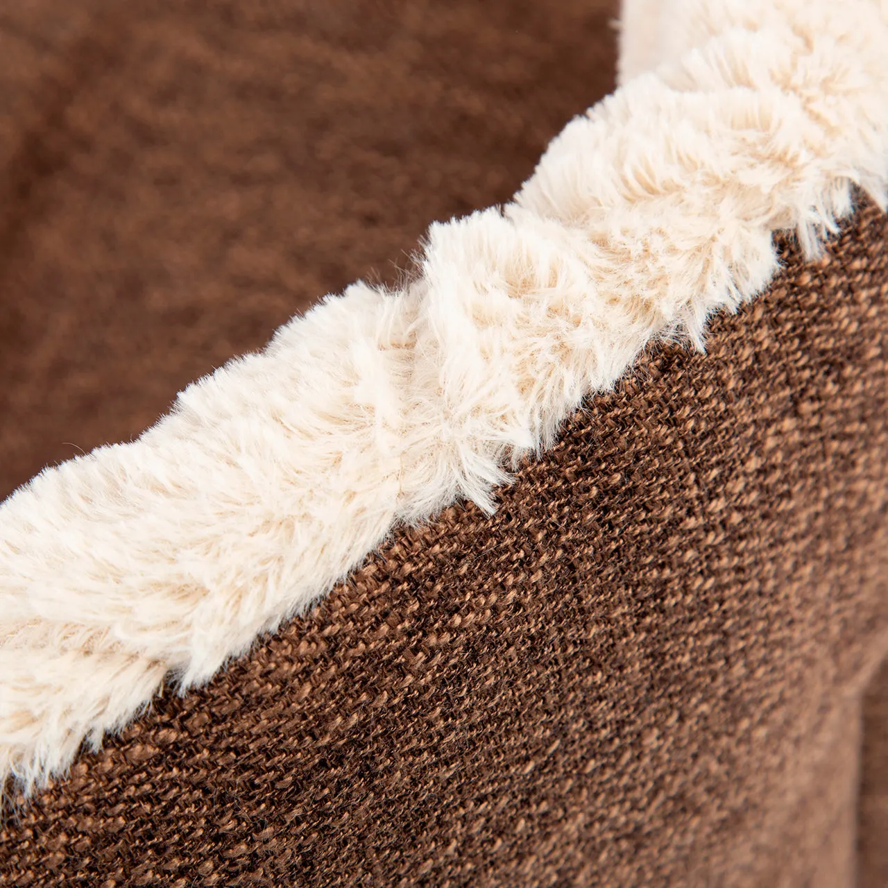 Scruffs - Woodlands Oval Bed Brown (75cm)