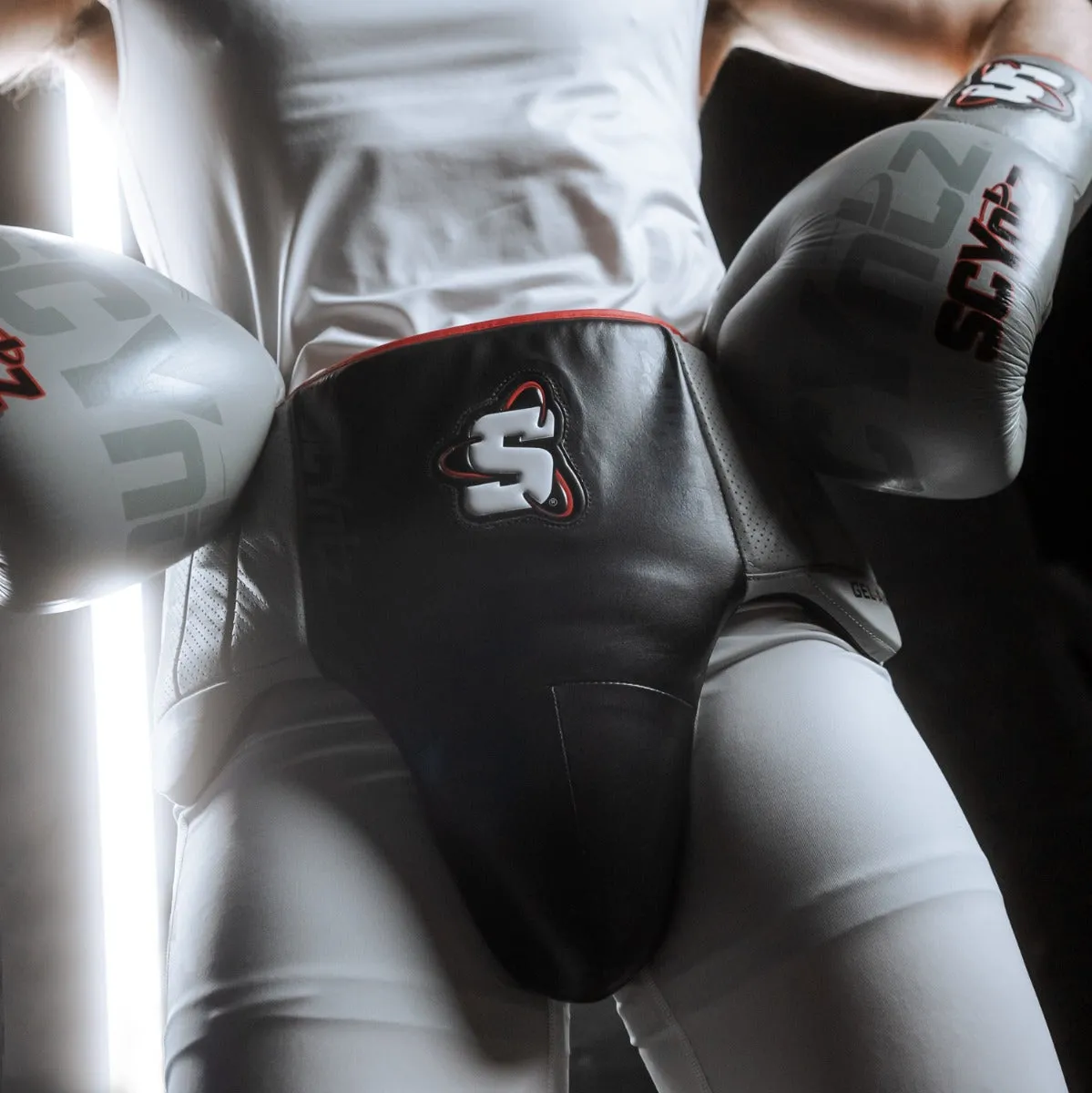 SCYntz Leather Groin Protector