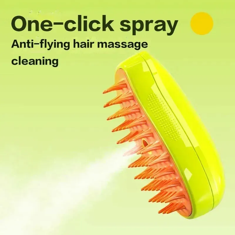 Steam Brush For Cats & Dogs