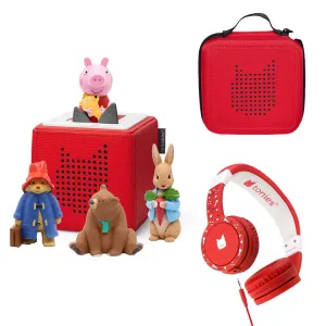 Tonies Ultimate Red Bundle - Peppa Pig   Toddler