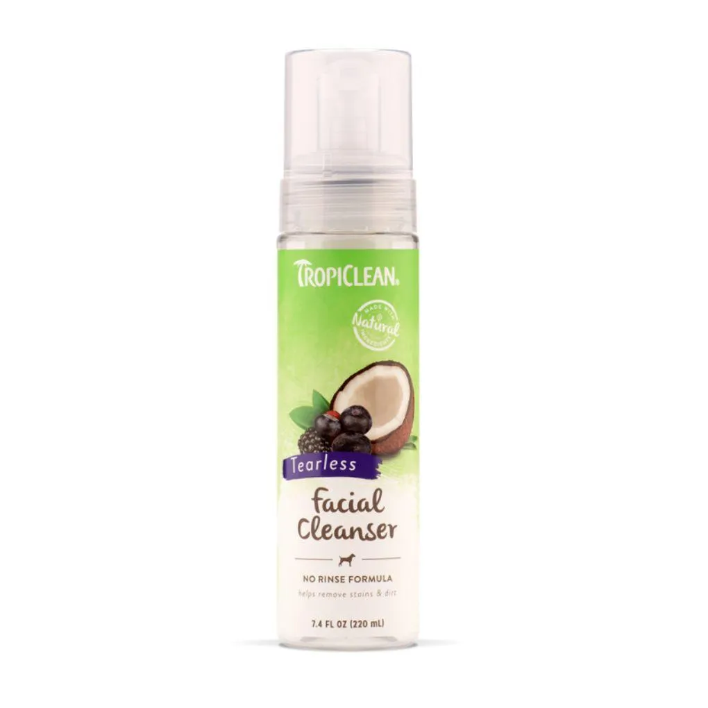 Tropiclean Waterless Facial Cleanser 220ml