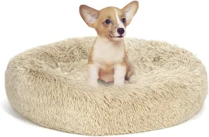 ZENY™ Pet Bed for Dogs & Cats, Anti-Slip, Machine Washable, Ultra Soft Washable Dog and Cat Cushion Bed