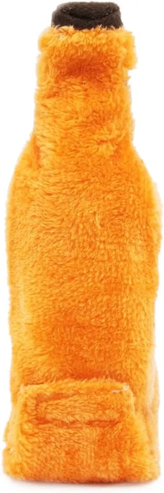 ZippyPaws Halloween Happy Hour Crusherz Pumpkin Ale Dog Toy