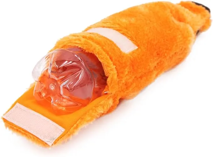ZippyPaws Halloween Happy Hour Crusherz Pumpkin Ale Dog Toy